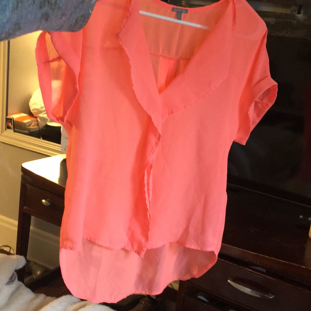Pretty in Pink Charlotte Russe Blouse